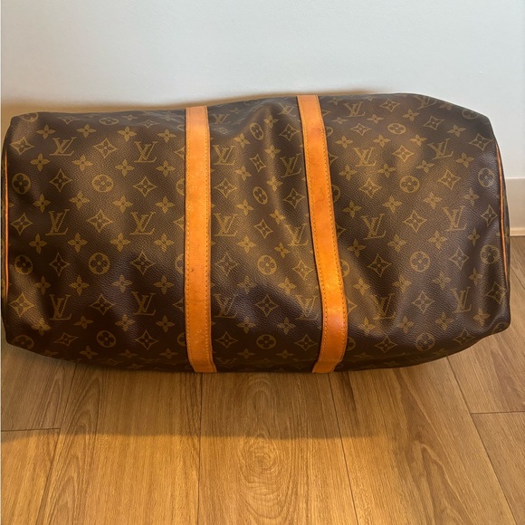 Louis Vuitton keepall 50 with tag,poignant and lock and key - Picture 3 of 8